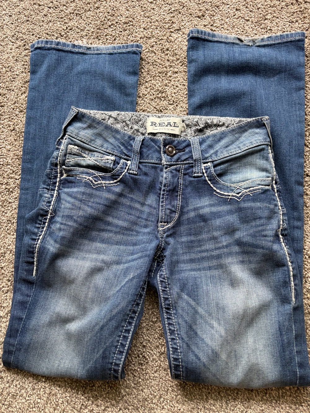 Ariat Women's Faded Blue Jeans